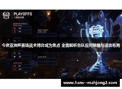 今夜亚洲杯赛场战术博弈成为焦点 全面解析各队应对策略与进攻布局 今夜亚洲杯赛场战术博弈成为焦点 全面解析各队应对策略与进攻布局